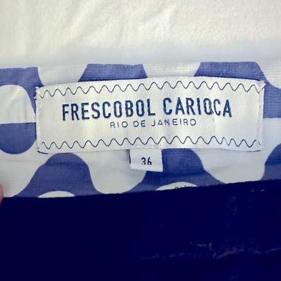 FRESCOBOL CARIOCA Tailored Swim Shorts Navy - Picture 5 of 5